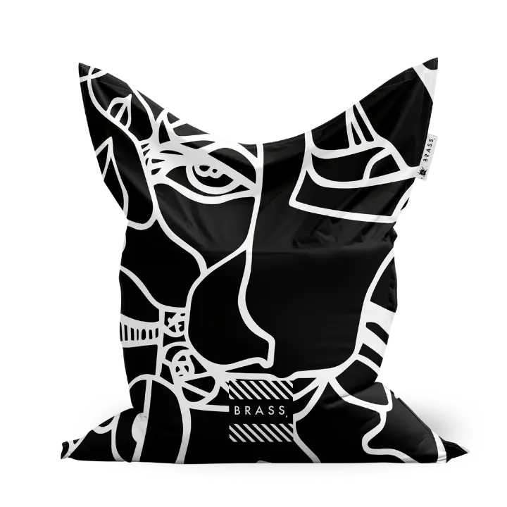 Beanbag - Black Koseka