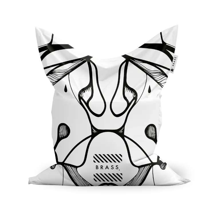 Beanbag White Bolingo