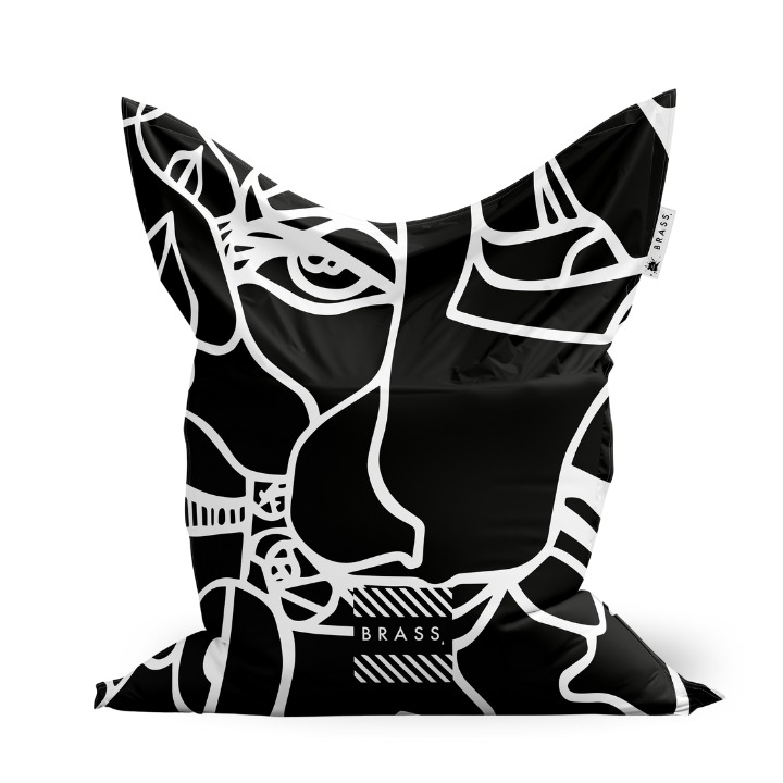 Cover Black Koseka for beanbag