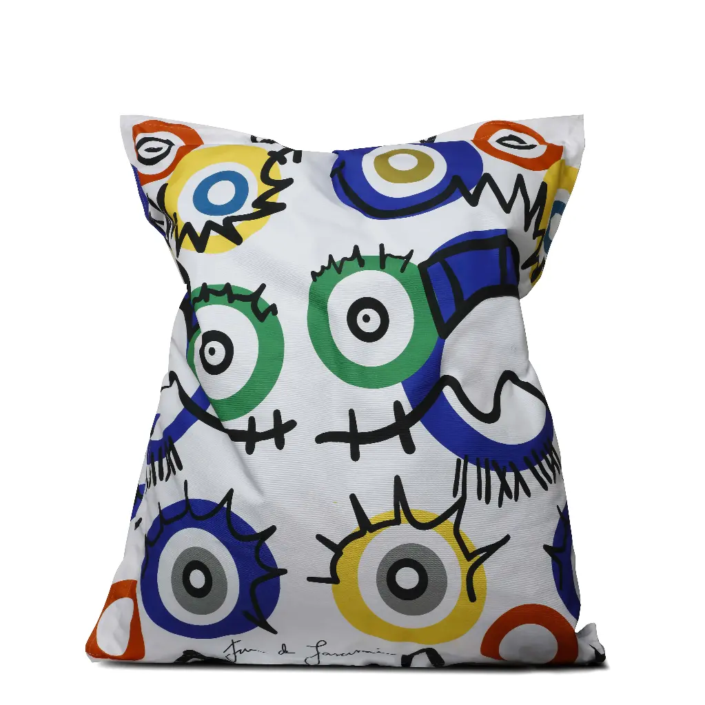 Ojitos - Housse pour pouf