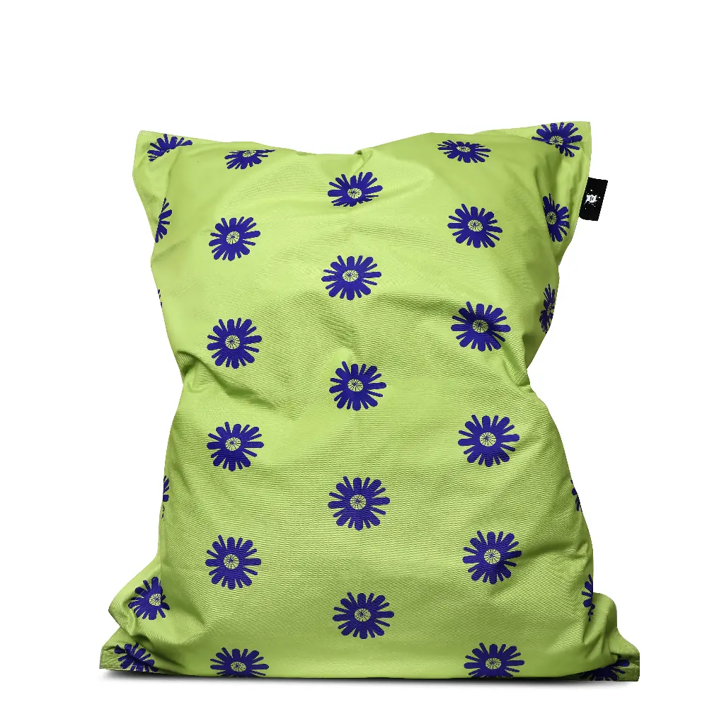 Cover Trazo Flores for beanbag