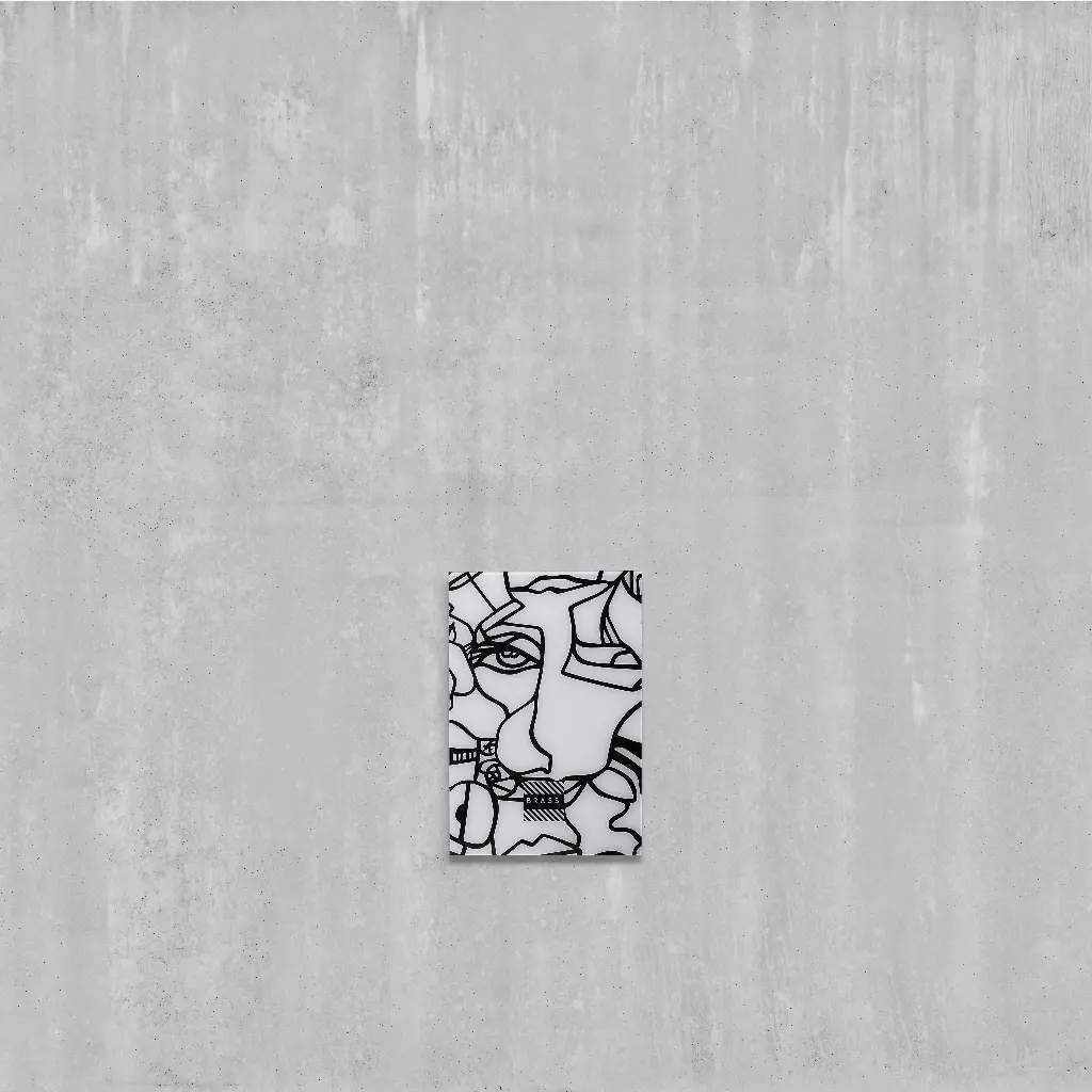 Wall Decoration White Koseka