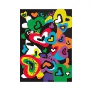 Tableau en plexi Hearts