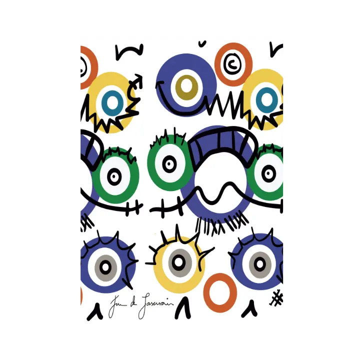 Tableau en plexi Ojitos