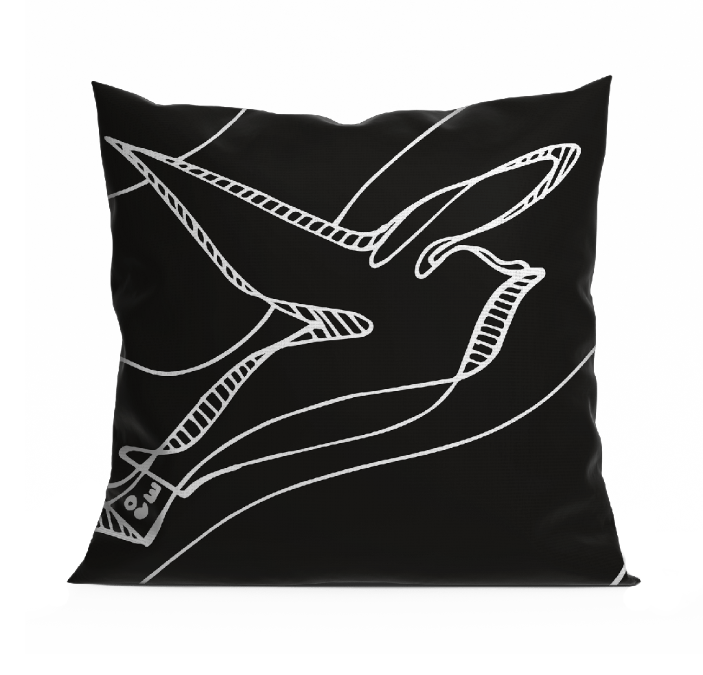 Cushion Black Mobali - Indoor