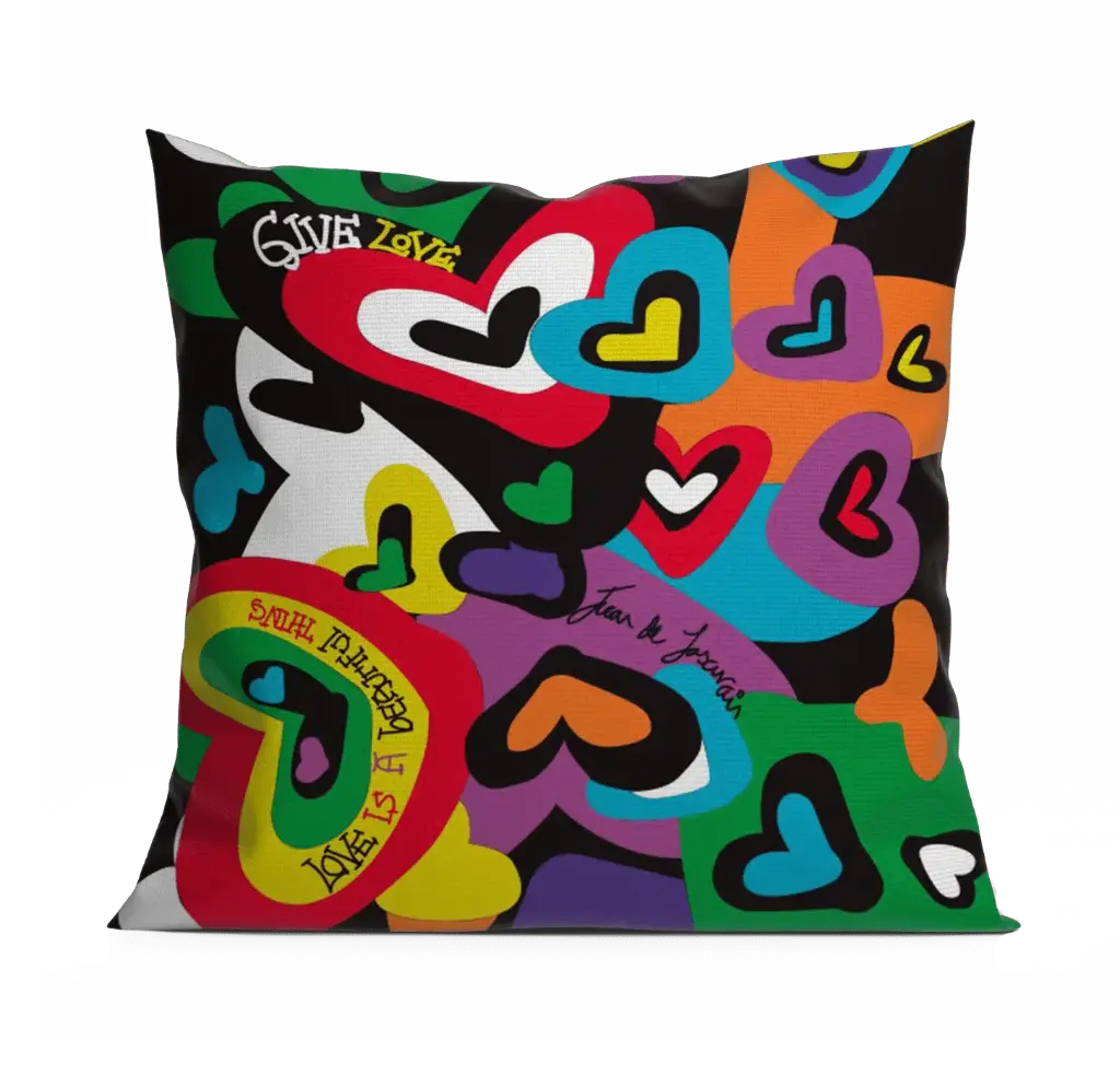 Decorative cushion Hearts