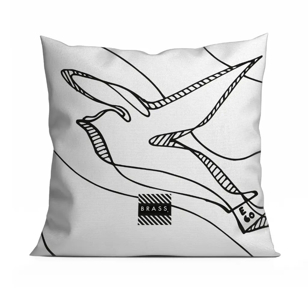 Cushion White Colombes - Outdoor