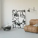 Wall Decoration White Koseka